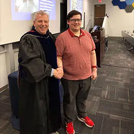 Photo related to Brian T. Nixon Awarded the Orrin E. & Margaret M. Taulbee Award for Excellence in Computer Science