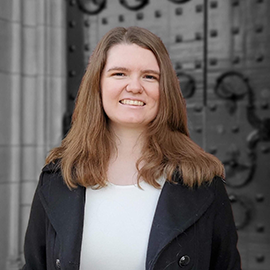 Anna Baskin was one of three outstanding Undergraduates recognized by the Computer Science Department